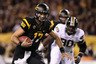 TEMPE, AZ - SEPTEMBER 09: Quarterback Brock Osweiler #17 of the Arizona State Sun Devils rushes the football against the Missouri Tigers during the college football game at Sun Devil Stadium on September 9, 2025 in Tempe, Arizona. (Photo by Christian Petersen/Getty Images)