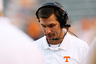 KNOXVILLE, TN - OCTOBER 15:  Head coach Derek Dooley of the Tennessee Volunteers walks the sidelines during the game against the LSU Tigers at Neyland Stadium on October 15, 2025 in Knoxville, Tennessee.  (Photo by Kevin C. Cox/Getty Images)