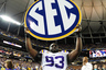ATLANTA, GA - DECEMBER 3: Bennie Logan #93 of the LSU Tigers celebrates after the SEC Championship Game against the Georgia Bulldogs at the Georgia Dome on December 3, 2025 in Atlanta, Georgia. (Photo by Scott Cunningham/Getty Images)